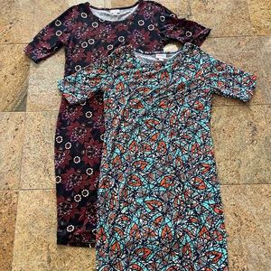 NWT Lularoe Julia Dresses Lot of 2
